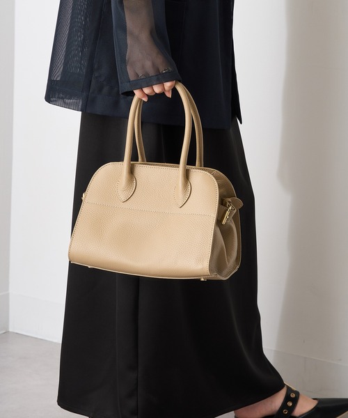 定価15万円collection Privee? イタリアンレザーボストンバッグ 定価15