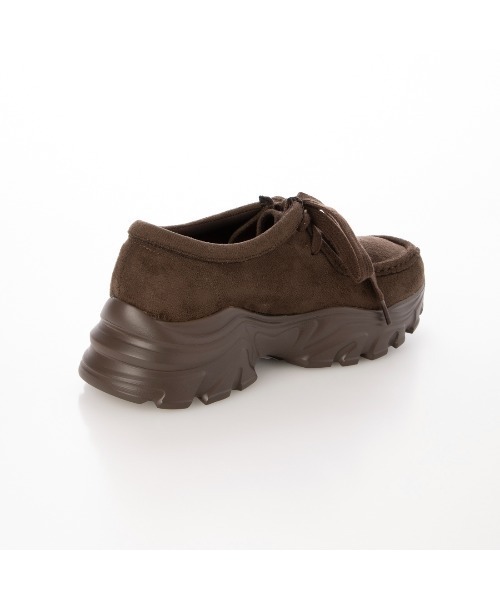 EVOL（イーボル） ローファー 「S-LLサイズ展開・軽量」モカレース