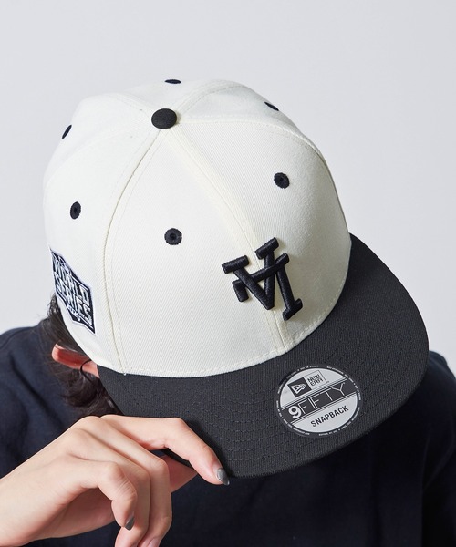 ドジャース　逆ロゴ　New Era 9FIFTY キャップ NEW ERA キャップ 帽子 「NEW ERA/ニューエラ」別注海外限定