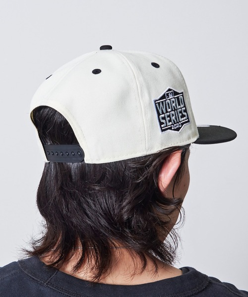 ドジャース　逆ロゴ　New Era 9FIFTY キャップ New Era☆ 逆ロゴ LA ドジャース Upside down 9Fifty Snapback