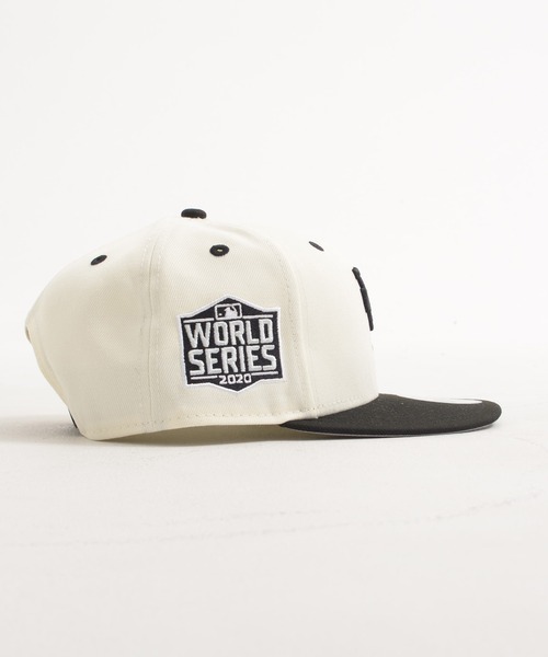 【海外限定】 ドジャース 9FIFTY 逆ロゴ ベージュ スナップバック ① NEW ERA キャップ 帽子 「NEW ERA/ニューエラ」海外限定モデル