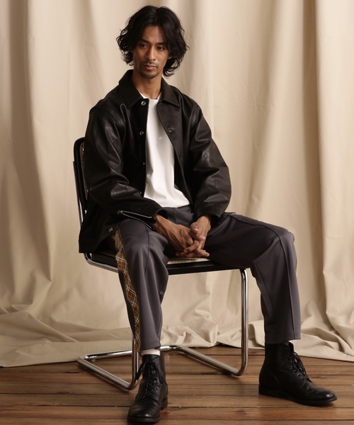 Schott N.Y.C（ショット） 「schott」 レザージャケット S ブラック