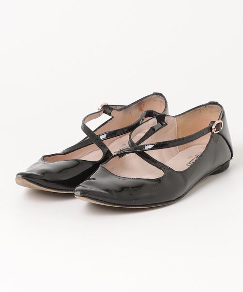 レペット ブラック37.5 repetto 「Repetto」 フラットパンプス 37.5 ブラック