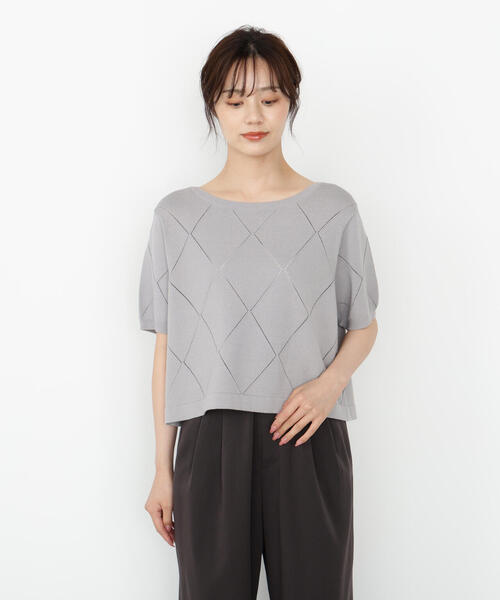 depound 半袖ニット 完売商品 日本製 無縫製 半袖ニット｜JENNE(ジェンヌ)公式通販：パリ