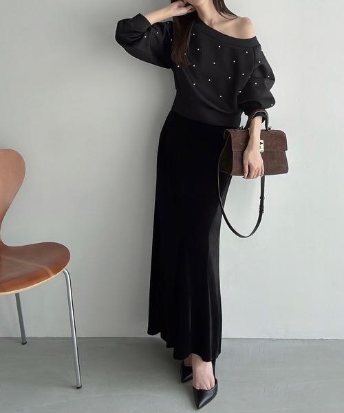 Meiru スカート ベロアマーメイドスカート(薄手) : ZOZOTOWN Yahoo!店