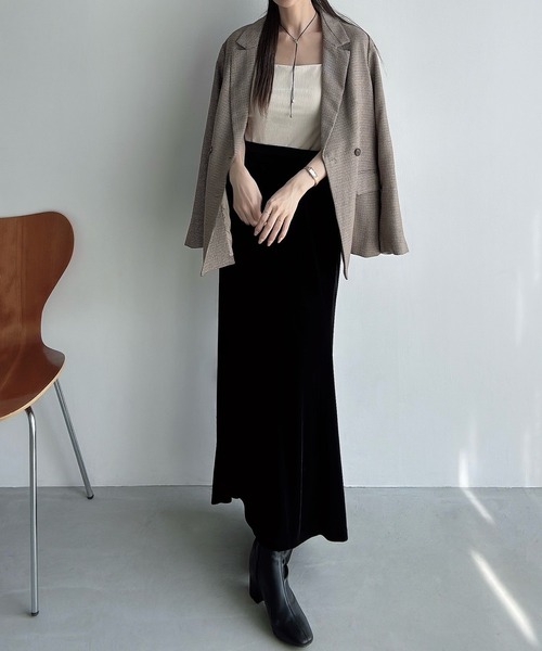 Meiru スカート ベロアマーメイドスカート(薄手) : ZOZOTOWN Yahoo!店