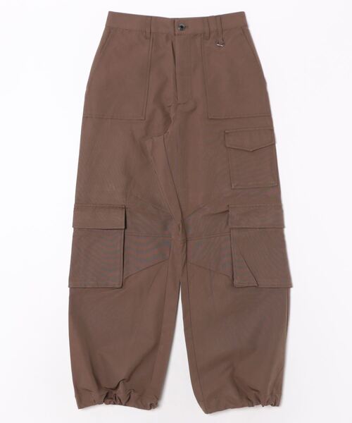 [JEANASIS] брюки-карго SMALL Brown женский 