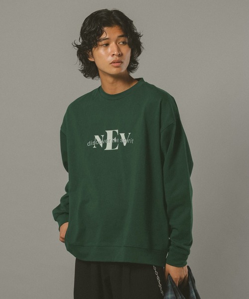 RAGEBLUE（レイジブルー） tシャツ 10s/ロゴプリントスウェットロンT