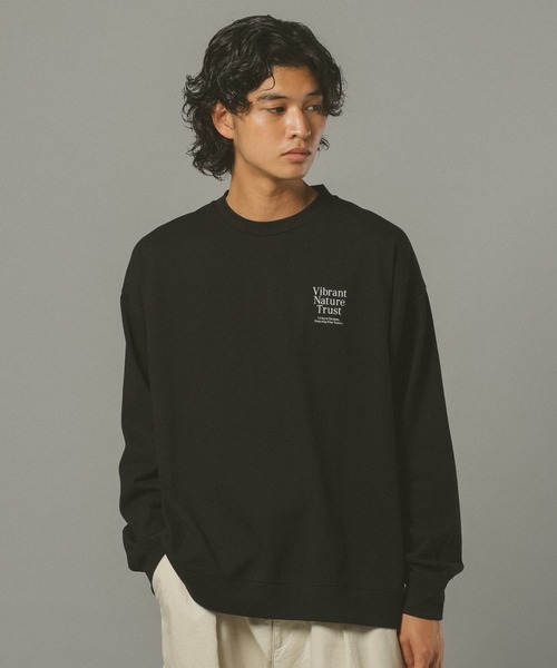 RAGEBLUE（レイジブルー） tシャツ 10s/ロゴプリントスウェットロンT