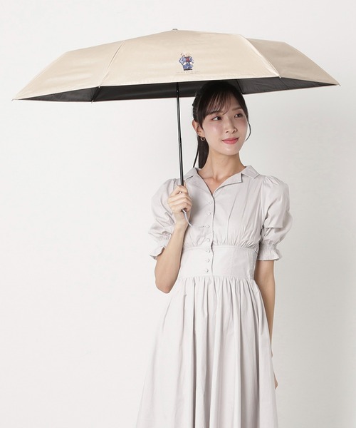 POLO RALPH LAUREN 折りたたみ傘 遮光100％ 晴雨兼用 折りたたみ