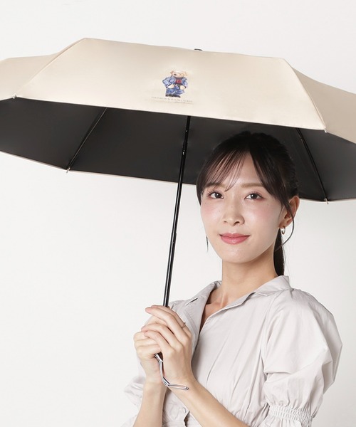 POLO RALPH LAUREN　折り畳み日傘(雨OK) 晴雨兼用自動開閉日傘】ポロ ラルフ ローレン (POLO RALPH