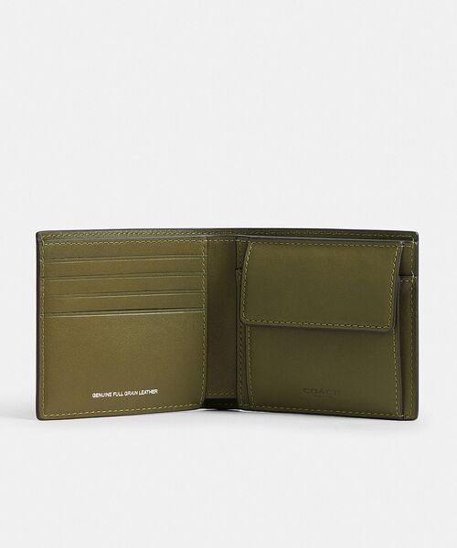 COACH（コーチ） 二つ折り財布 財布 コイン ウォレット メンズ