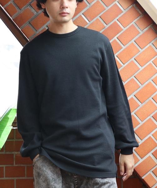 8 tシャツ ワッフルロング丈Tシャツ メンズ レディース : ZOZOTOWN