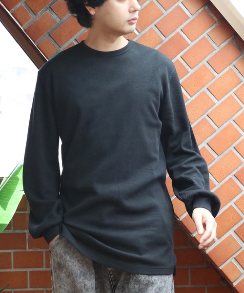 8 tシャツ ワッフルロング丈Tシャツ メンズ レディース : ZOZOTOWN