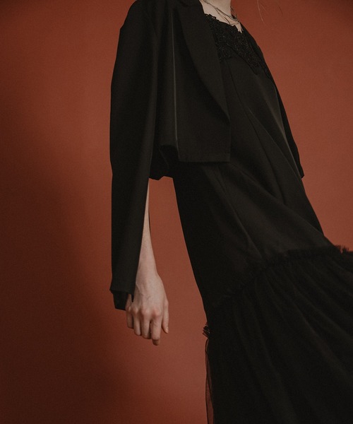 et.UNiVER ドレス Layered tulle dress : ZOZOTOWN Yahoo!店 - 通販