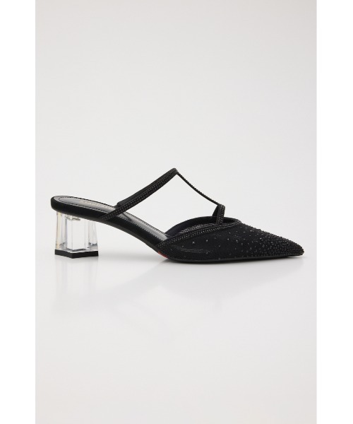 「STACCATO」 ミュール 22.5cm ブラック レディース_画像6