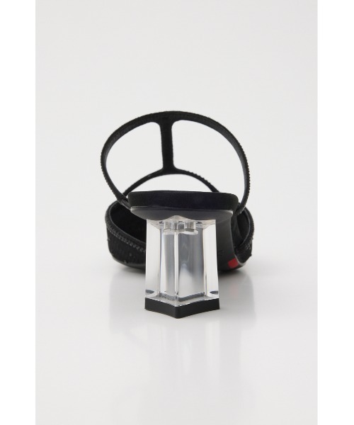 「STACCATO」 ミュール 22.5cm ブラック レディース_画像7