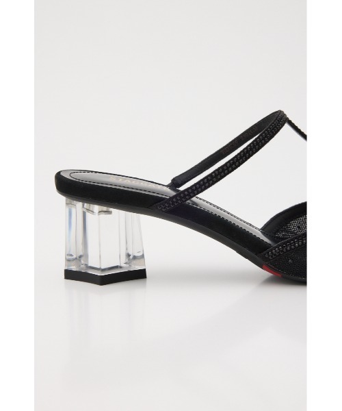 「STACCATO」 ミュール 22.5cm ブラック レディース_画像8