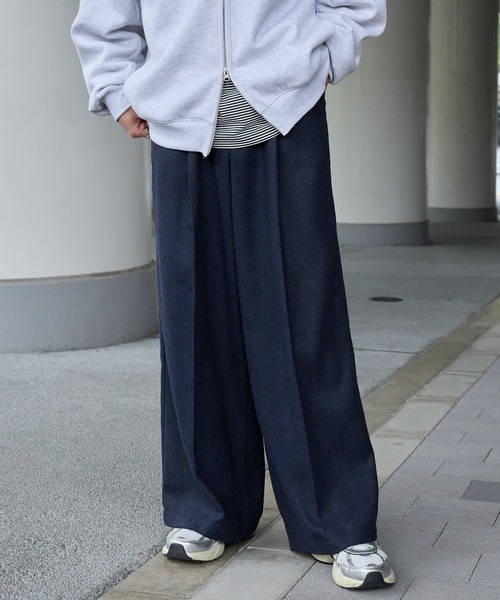 MONO-MART（モノマート） スラックス ファンクションテックツイード