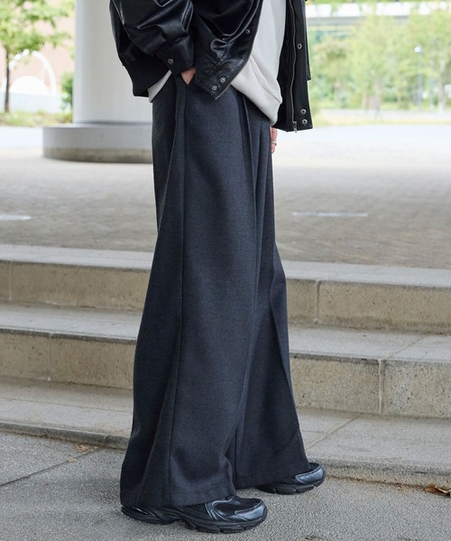 MONO-MART（モノマート） スラックス ファンクションテックツイード