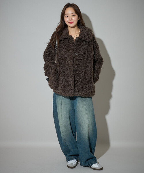 PUBLUX（パブリュクス） コート アウター プードルファーコート 限定