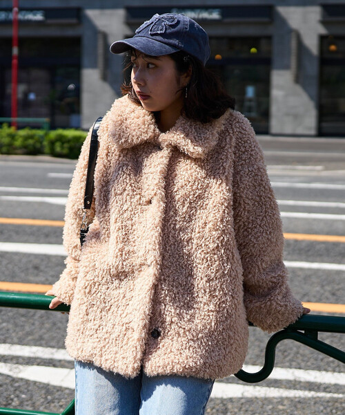 PUBLUX（パブリュクス） コート アウター プードルファーコート 限定