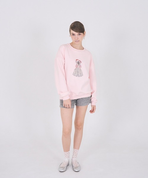 mieya mieya トレーナー スウェット 「mieya mieya」chaton sweat