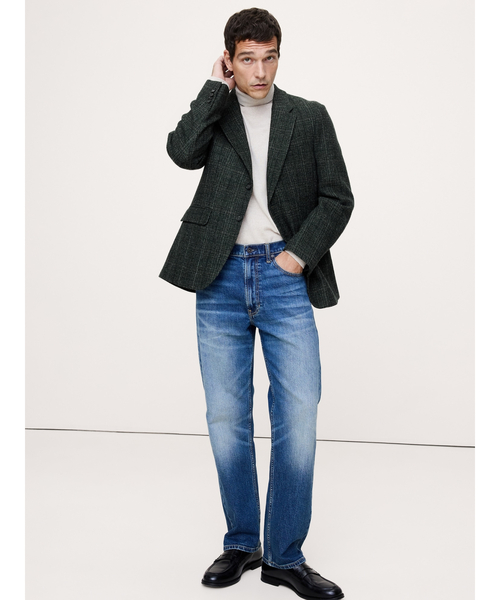 ジャケット テーラードジャケット イタリアン ウール ツイード スーツ