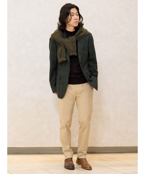 ジャケット テーラードジャケット イタリアン ウール ツイード スーツ