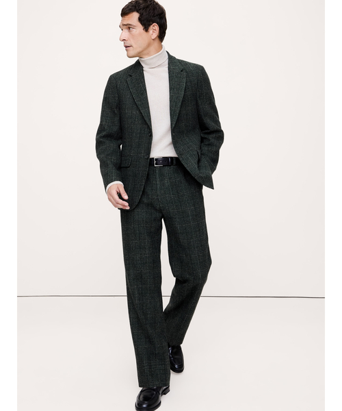 ジャケット テーラードジャケット イタリアン ウール ツイード スーツ