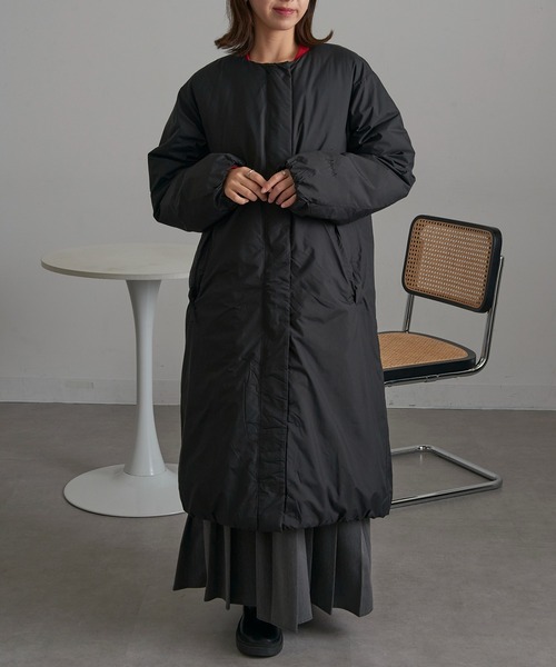 【新品】NANGA ナンガ ロングダウンコート ブラック 黒 M レディース 楽天市場】【大感謝祭！ポイント20倍】ナンガ NANGA ノーカラー ダウン