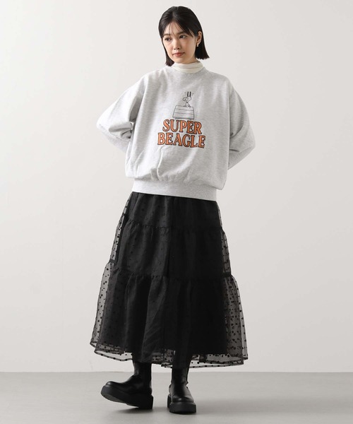 Gready Brilliant（グレディブリリアン） スカート 刺繍オーガン
