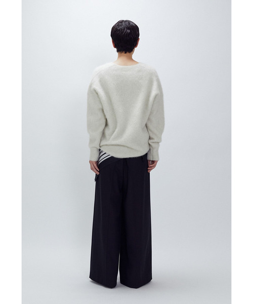 1er Arrondissement ニット セーター FOXカシミアVネックプルオーバー