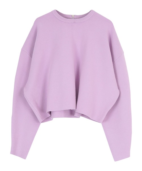 「titivate」 長袖ニット M ラベンダー レディース_画像4