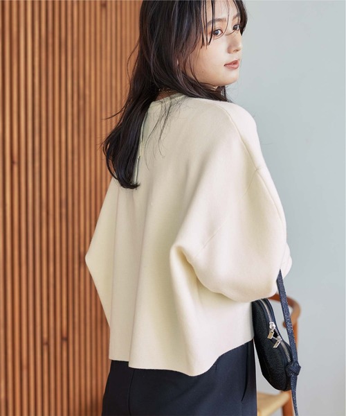 「titivate」 長袖ニット M ラベンダー レディース_画像5