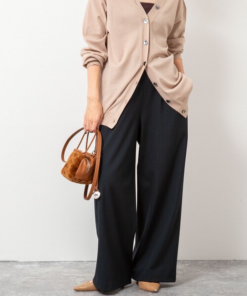 NOLLEY'S（ノーリーズ） パンツ ウォッシャブル裏起毛WARMパンツ