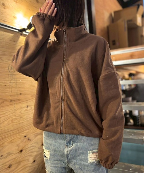 ARCADE（アーケード） ブルゾン アウター 短丈 フリースジャケット