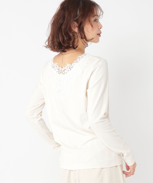 studio CLIP（スタディオクリップ） tシャツ 2WAYレースロングスリーブ