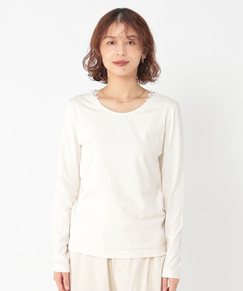 studio CLIP（スタディオクリップ） tシャツ 2WAYレースロングスリーブ