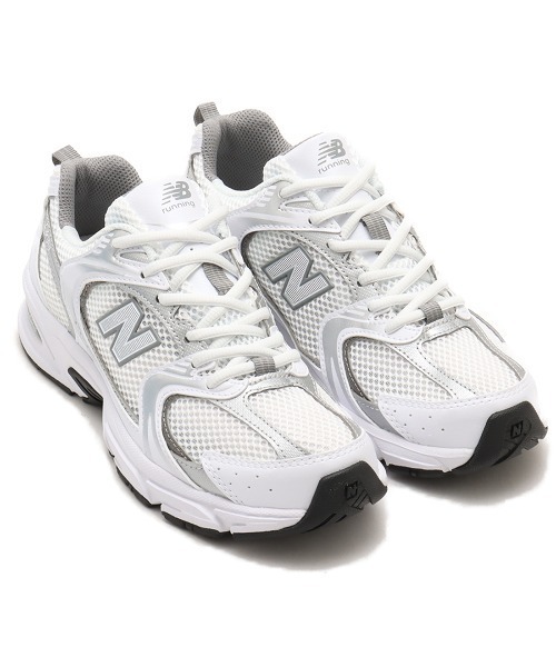 New Balance（ニューバランス） ローカットスニーカー 24cm シルバー