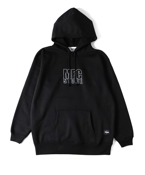 MFC STORE フード付きパーカー ブラック Lサイズ MFC STORE パーカー MFC STORE OUTLINE LOGO HOODIE メンズ レディース
