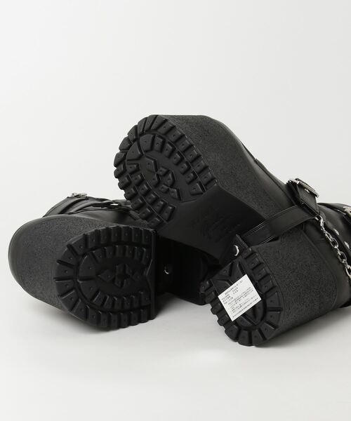 YOSUKE（ヨースケ） ブーツ ヨースケYOSUKEメンズ厚底ハトメバックル