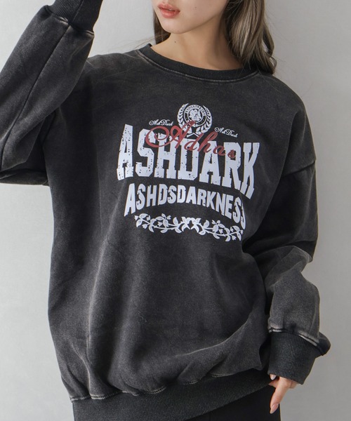 SpRay（スプレイ） トレーナー スウェット 裏起毛ピグメントプリント