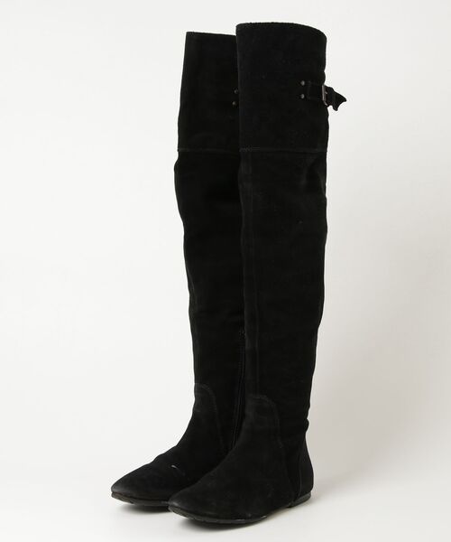 ファビオルスコーニ　ブーツ　36 FABIO RUSCONI（ファビオルスコーニ） ロングブーツ 36 ブラック