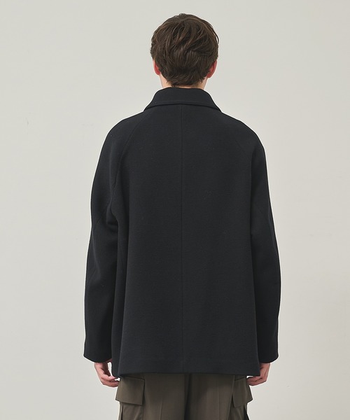 STUDIOUS ステンカラーコート STUDIOUS（ステュディオス） ステンカラーコート 1 ネイビー メンズ