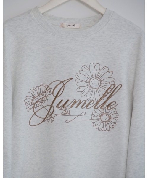 「jumelle」 スウェットカットソー FREE ネイビー レディース_画像3