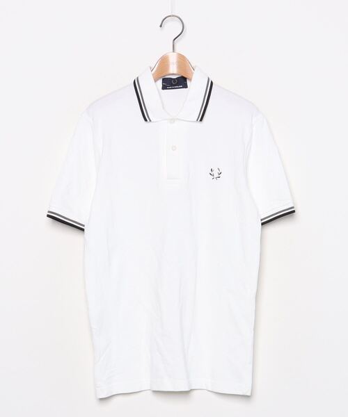 値下がり❗️FRED PERRY x Ray BEAMS 半袖ポロシャツ BEAMS（ビームス） 「FRED PERRY」半袖ポロシャツ 38 ホワイト メンズ