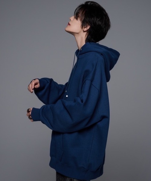 「ADRER」 プルオーバーパーカー X-LARGE ブラック メンズ_画像5