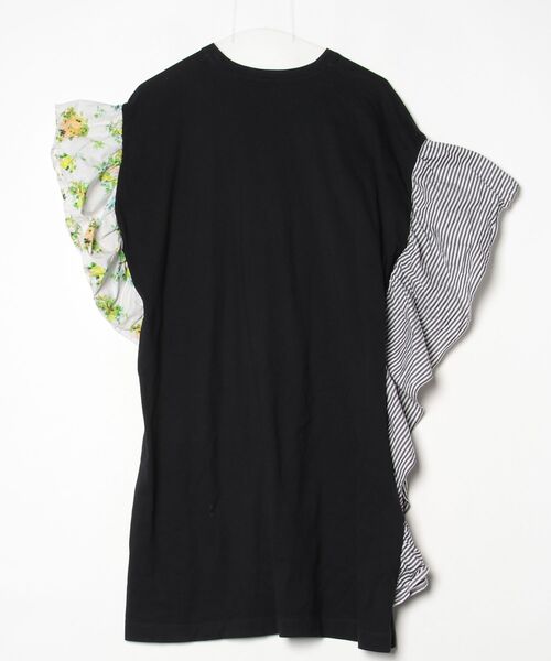 「MSGM」 半袖ワンピース S ブラック レディースの画像