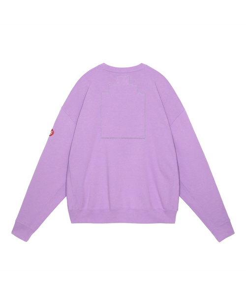 「C.E」 スウェットカットソー LARGE パープル メンズ_画像2